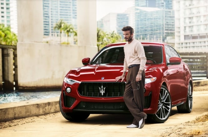 David Beckham nuovo Global Ambassador di Maserati