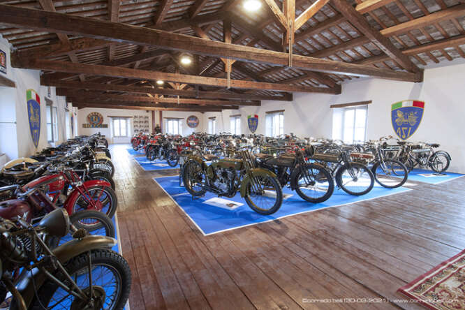 Le moto della Collezione Asi Morbidelli al Museo Benelli