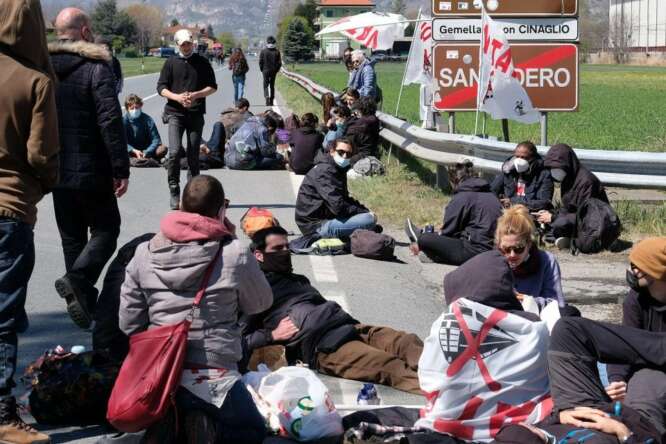 Scontri a San Didero, riparte la protesta No Tav in Valsusa