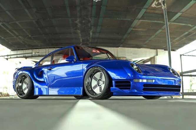 Porsche 959, tuning estremo: i fan gridano all’eresia