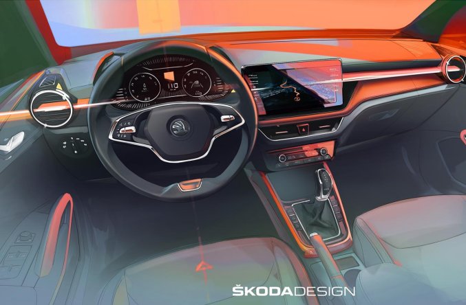 Skoda Fabia, come saranno gli interni