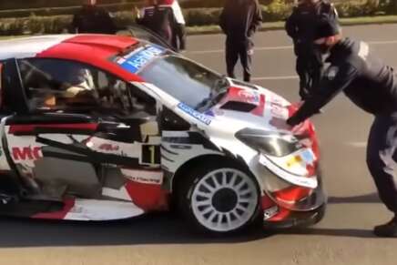 Rally Croazia 2021, Ogier dopo l'incidente stradale