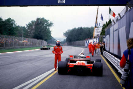 alain prost imola 1986