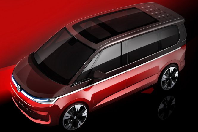 Volkswagen T7 Multivan, anteprima a giugno