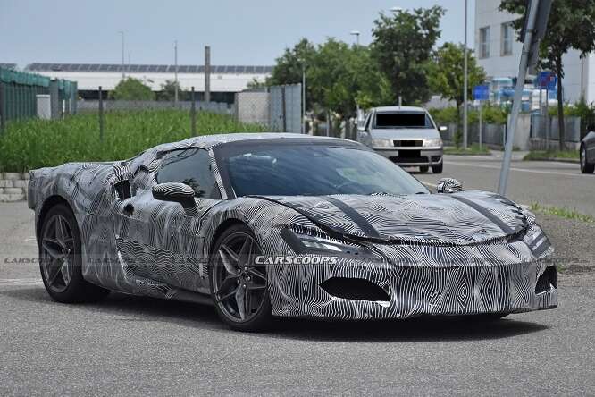 Ferrari V6 ibrida, nuovi test in incognito