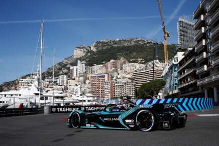 Formula E eprix Monaco Monte Carlo 2021 Evans Jaguar