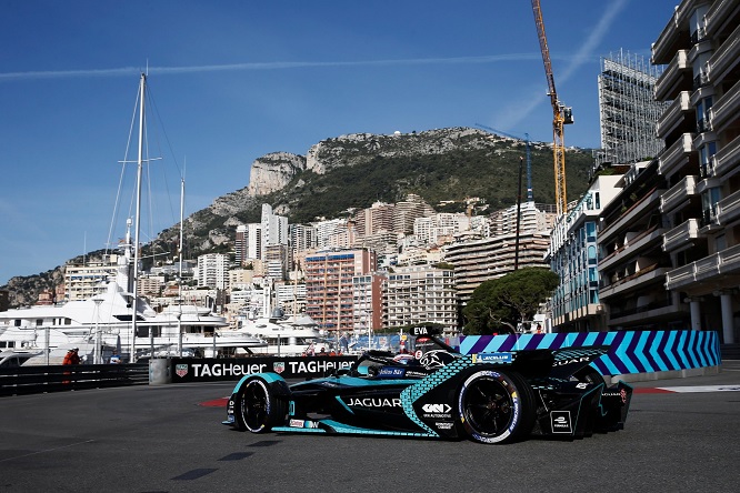 Formula E eprix Monaco Monte Carlo 2021 Evans Jaguar