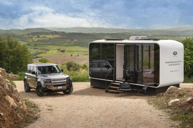 Defender Eco Home, casa vacanza mobile firmata Land Rover