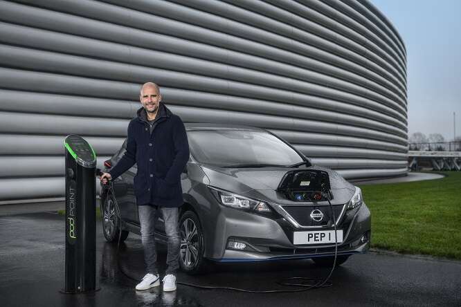 Nissan LEAF, l’approvazione di Pep Guardiola