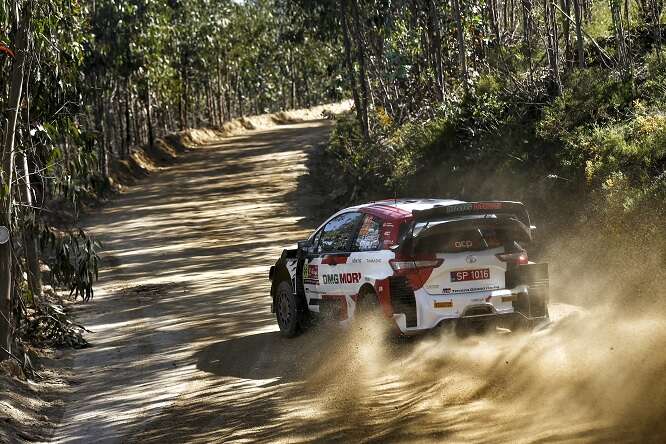 WRC Rally Portogallo 2021 Evans Toyota