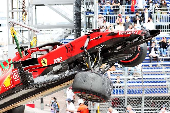 Leclerc e l’incidente in qualifica: “Non l’ho fatto apposta”