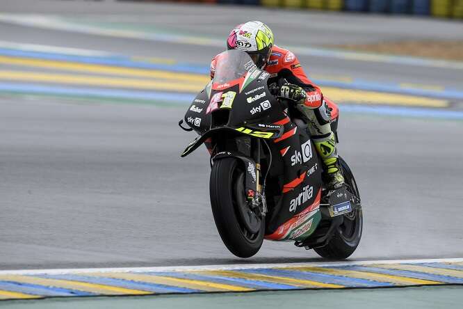 MotoGP | Aprilia, a Le Mans sfuma un bel risultato