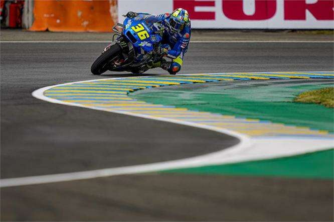 MotoGP | Suzuki affonda sul bagnato di Le Mans