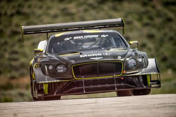 Cattivissima: ecco la Bentley Continental GT3 Pikes Peak