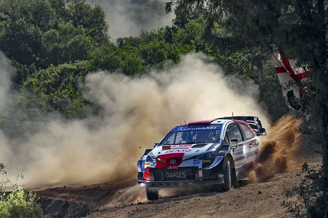 WRC Rally Italia Sardegna 2021 Ogier Toyota