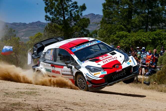 WRC Rally Sardegna 2021 Sebastien Ogier Toyota