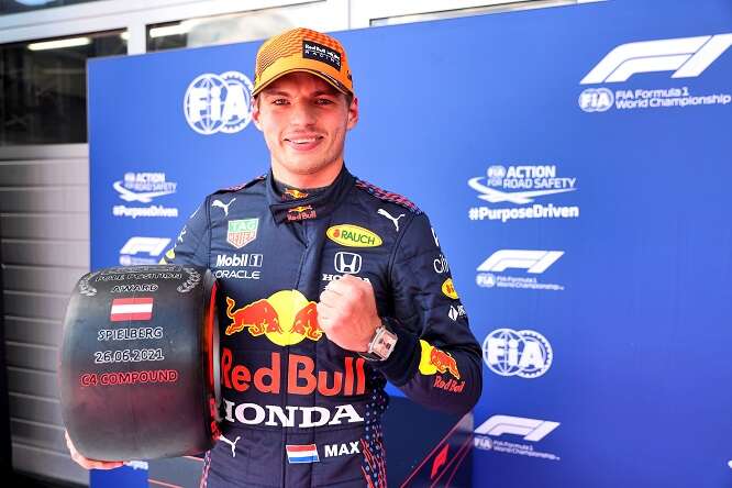 Verstappen si gusta il giro secco