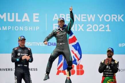 Formula E ePrix New York 2021 Bird Cassidy da costa podio