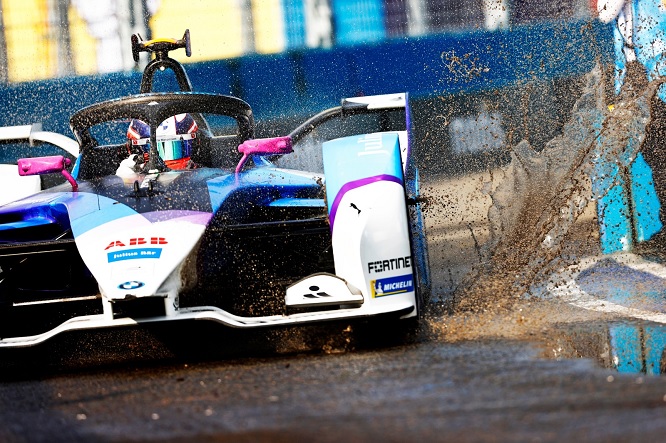 Formula E ePrix New York 2021 Bmw pozzanghera pioggia