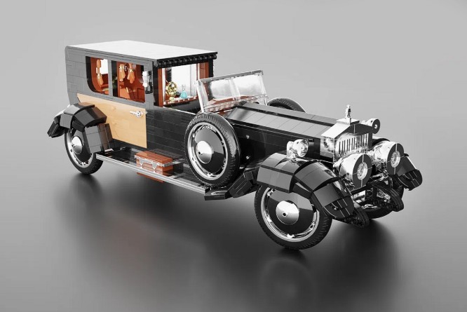 Una Rolls-Royce di Lego praticamente perfetta