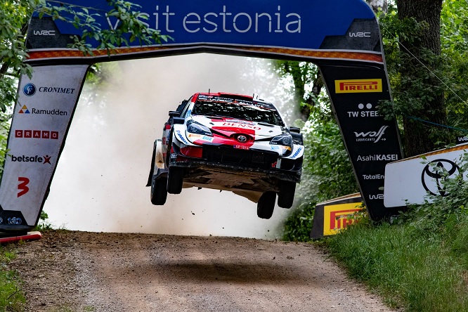 WRC Rally Estonia 2021 Toyota Rovanpera