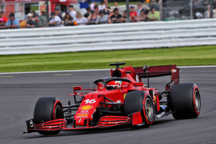 F1 Leclerc silverstone