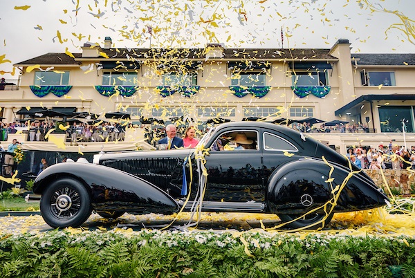 Pebble Beach Concours d’Elegance, trionfa una Mercedes del ’38