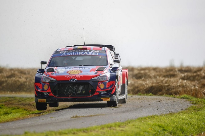 Hyundai Neuville WRC Rally Ypres 2021