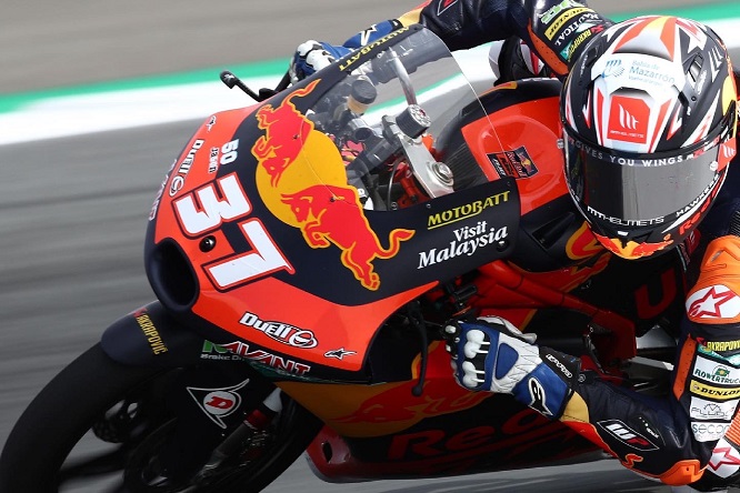 Moto3 / Algarve, gara: Binder stende Foggia, Acosta campione