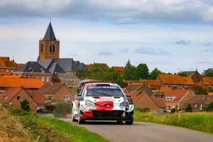 WRC Rally Ypres 2021 Ogier Toyota