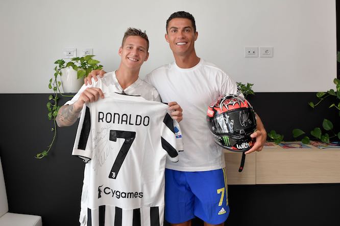 Quartararo ospite speciale della Juventus – FOTO