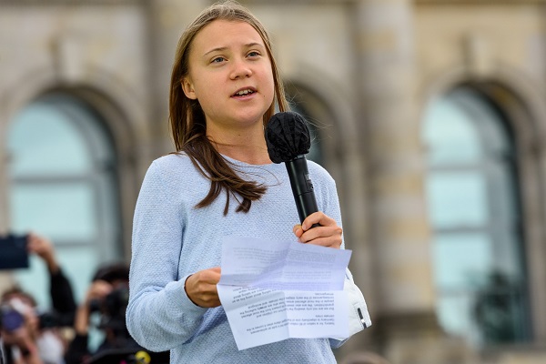 Greta Thunberg, l'ambiente siamo Noi e vogliamo un futuro