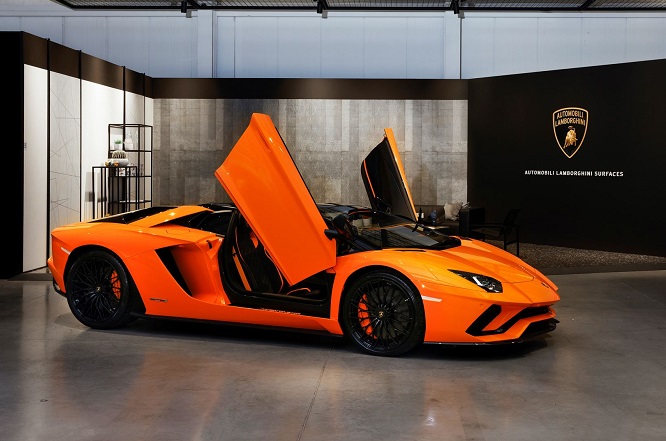 Le superfici architettoniche di Lamborghini al Cersaie 2021