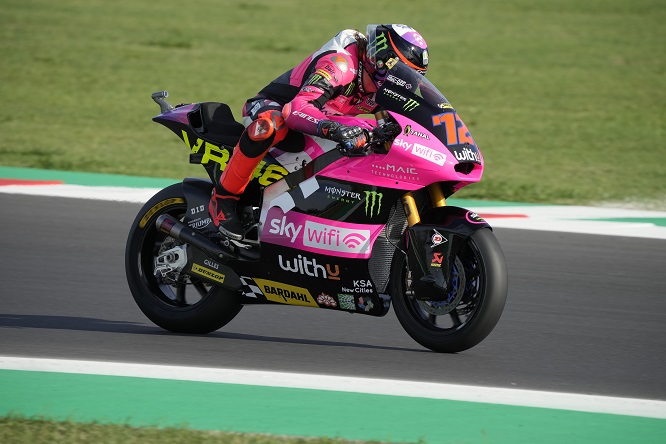 MotoGP / Tocco rosa e fucsia per lo Sky Racing Team VR46 a Misano - Moto -  Motorsport