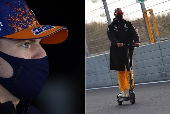 Verstappen vede arancio