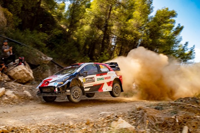 WRC / Acropoli, Rovanpera leader della prima giornata