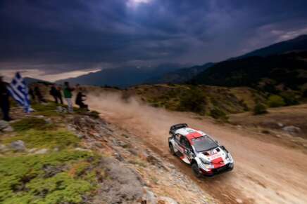 WRC Rally Grecia Acropoli 2021 Kalle Rovanpera Toyota