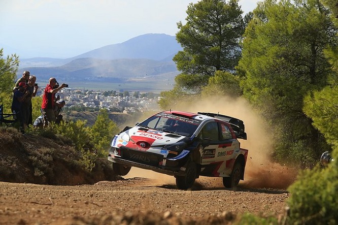 WRC / Acropoli, PS10: Rovanpera prende il largo