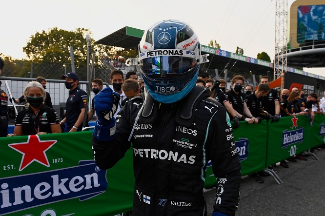 Bottas: “Non arrivavo primo da un po’”