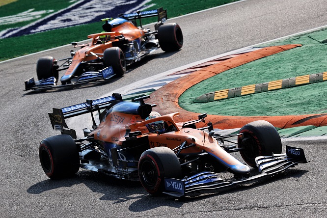 F1 / GP Italia 2021, Gara: Ricciardo-Norris, 1-2 McLaren