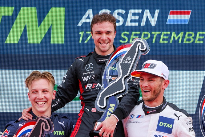 DTM / Assen, Gara-2: acuto di Auer, Lawson resta leader