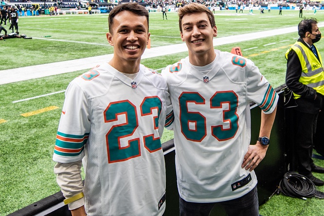 Albon e Russell presenti a Londra per la NFL