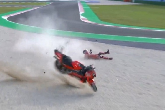 MotoGP / Bagnaia: “La caduta mi fa inca**are”