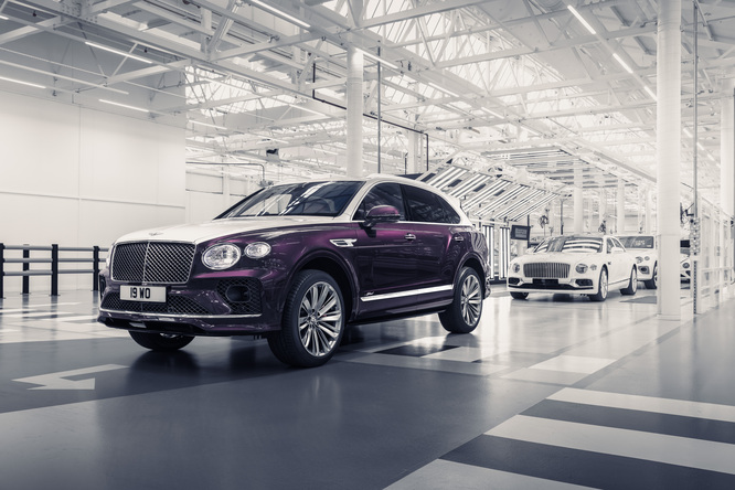 Bentley, una collezione di Bentayga Speed per il Russian Ballett