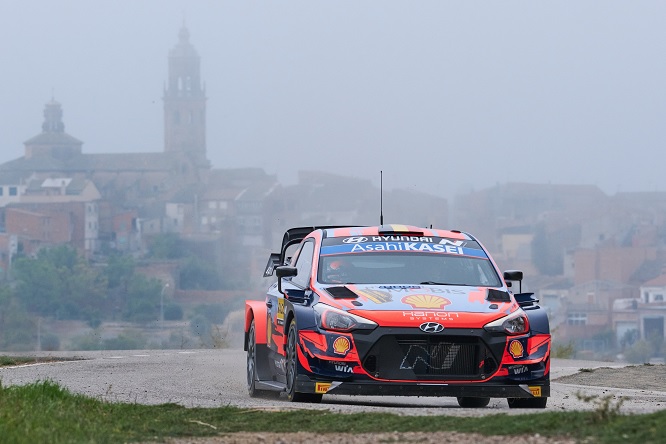 Hyundai Neuville WRC Rally Spagna 2021