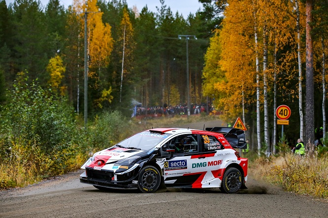 WRC / Finlandia, PS10: Evans show