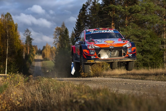 WRC Rally Finlandia 2021 Hyundai Neuville