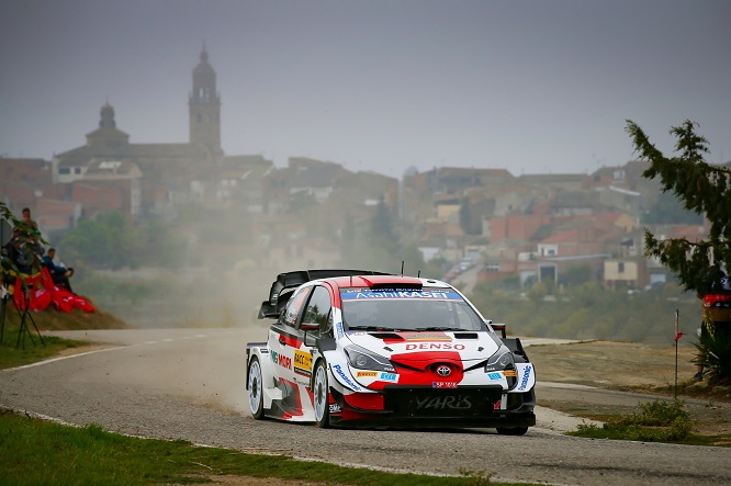 WRC Rally Spagna 2021 Toyota Evans