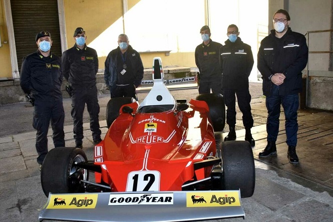 Sequestrata a Como una Ferrari 312 T contraffatta