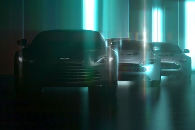 Aston Martin V12 Vantage 2022, nuova immagine teaser